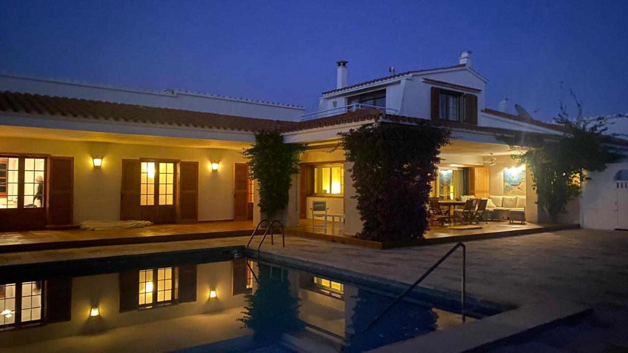 ס'אלגר La Calma Espectacular Villa Con Jardin Y Piscina En Menorca מראה חיצוני תמונה